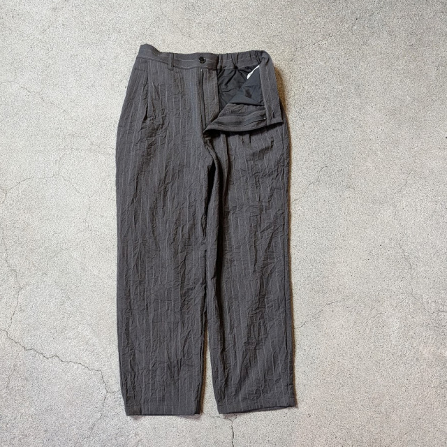 still by hand 通販,still by hand 東京取り扱い店舗,スティルバイハンド,CREASY PLEATED PANTS,PT09263