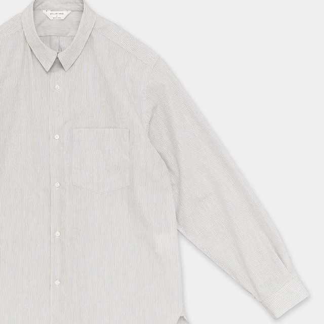still by hand 通販,still by hand 東京取り扱い店舗,スティルバイハンド, Regular collar shirt ,SH00221