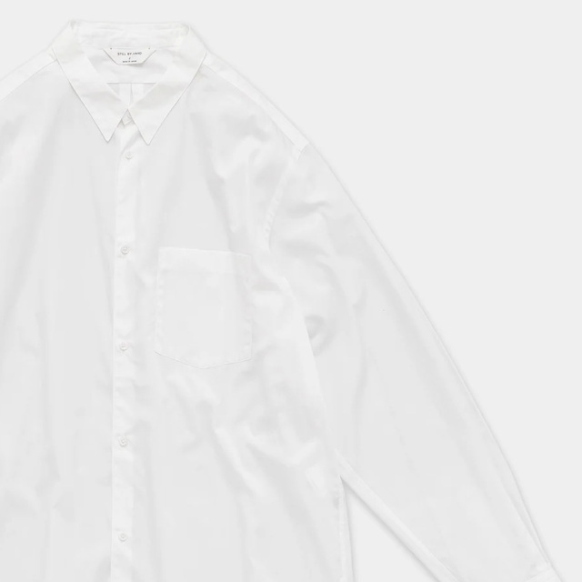 still by hand 通販,still by hand 東京取り扱い店舗,スティルバイハンド, Regular collar shirt ,SH00221