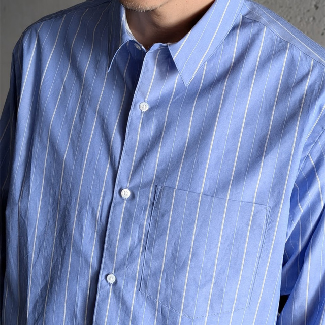 still by hand 通販,still by hand 東京取り扱い店舗,スティルバイハンド,SH00221,Regular Collar Shirt