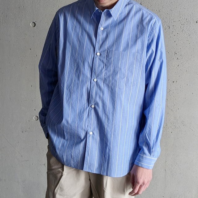 still by hand 通販,still by hand 東京取り扱い店舗,スティルバイハンド,SH00221,Regular Collar Shirt