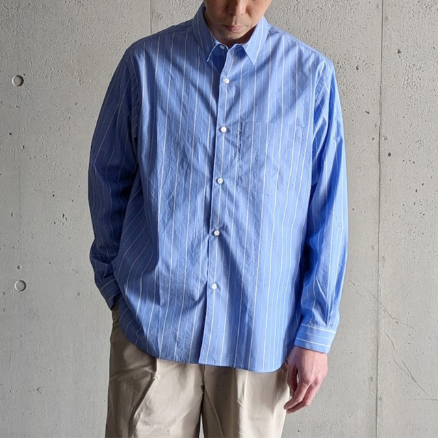 still by hand 通販,still by hand 東京取り扱い店舗,スティルバイハンド,SH00221,Regular Collar Shirt