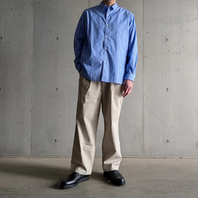 still by hand 通販,still by hand 東京取り扱い店舗,スティルバイハンド,SH00221,Regular Collar Shirt