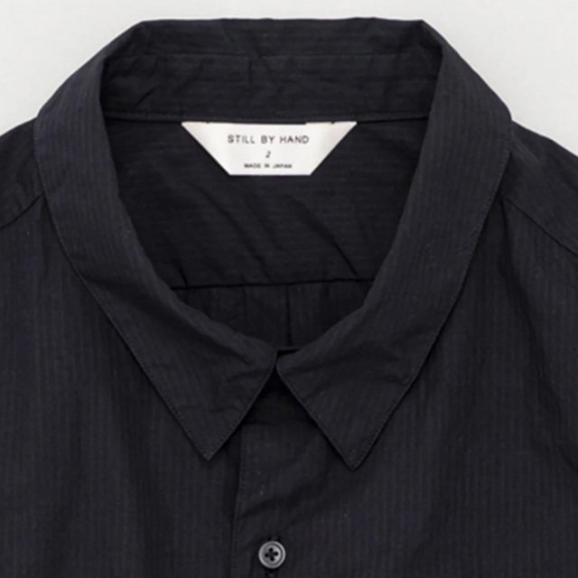 still by hand 通販,still by hand 東京取り扱い店舗,スティルバイハンド,SH00221,Regular Collar Shirt