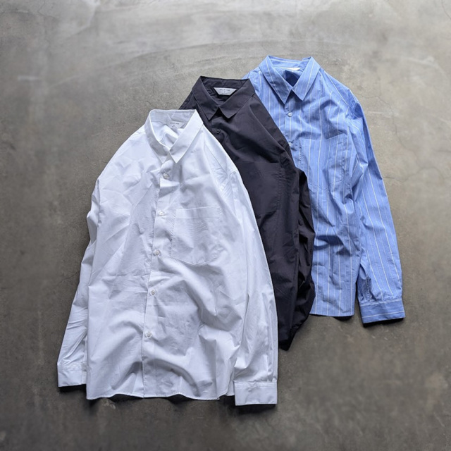 still by hand 通販,still by hand 東京取り扱い店舗,スティルバイハンド,SH00221,Regular Collar Shirt