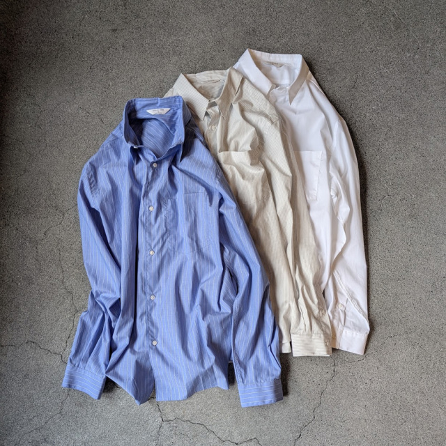still by hand 通販,still by hand 東京取り扱い店舗,スティルバイハンド,SH00221,Regular Collar Shirt