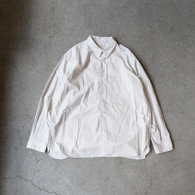 still by hand 通販,still by hand 東京取り扱い店舗,スティルバイハンド,SH00221,Regular Collar Shirt