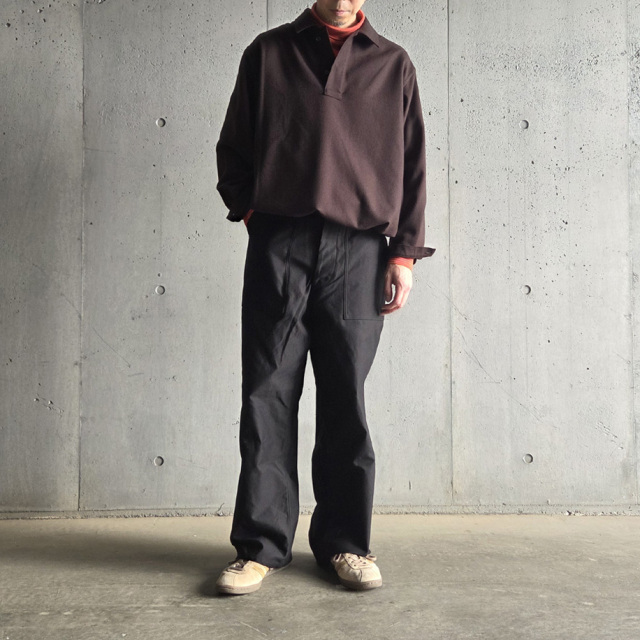 still by hand 通販,still by hand 東京取り扱い店舗,スティルバイハンド,W/N pullover shirt ,SH04253