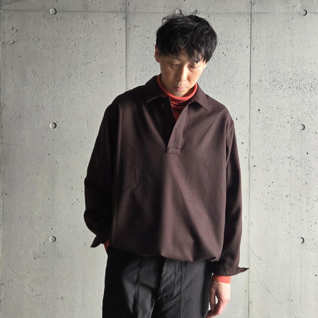 still by hand 通販,still by hand 東京取り扱い店舗,スティルバイハンド,W/N pullover shirt ,SH04253