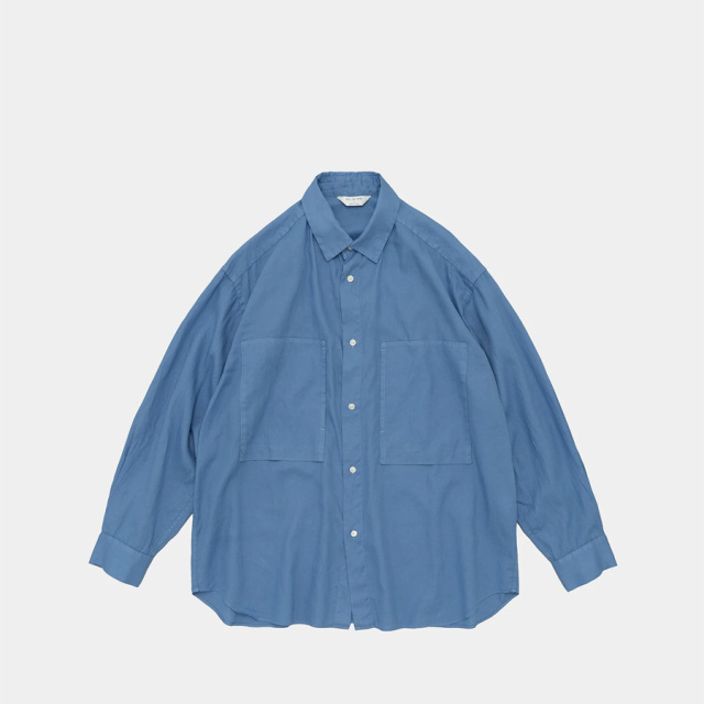 still by hand 通販,still by hand 東京取り扱い店舗,スティルバイハンド,SH05261,Garment-dye over shirt