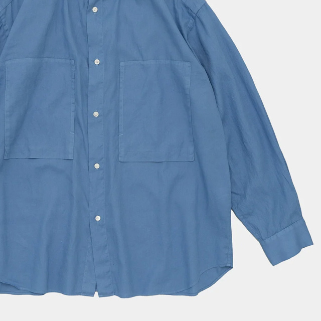 still by hand 通販,still by hand 東京取り扱い店舗,スティルバイハンド,SH05261,Garment-dye over shirt