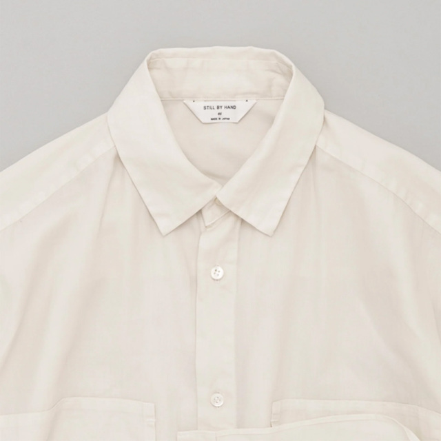 still by hand 通販,still by hand 東京取り扱い店舗,スティルバイハンド,SH05261,Garment-dye over shirt