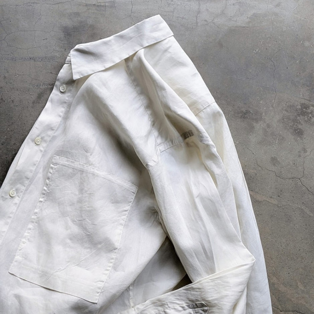 still by hand 通販,still by hand 東京取り扱い店舗,スティルバイハンド,SH05261,Garment-dye over shirt
