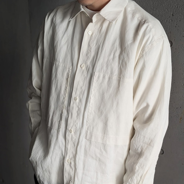 still by hand 通販,still by hand 東京取り扱い店舗,スティルバイハンド,SH05261,Garment-dye over shirt
