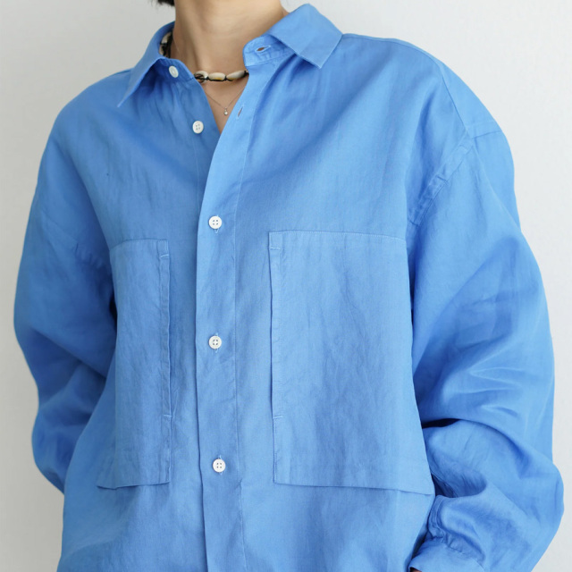 still by hand 通販,still by hand 東京取り扱い店舗,スティルバイハンド,SH05261,Garment-dye over shirt