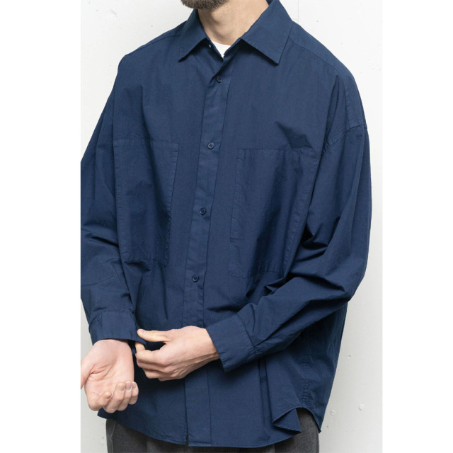 STILL BY HAND 東京取り扱い店舗,STILL BY HAND 通販,STILL BY HAND,スティルバイハンド,Garment-dye over shirt,SH01243