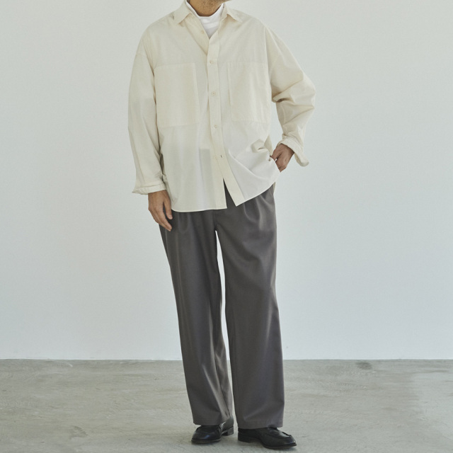 STILL BY HAND 東京取り扱い店舗,STILL BY HAND 通販,STILL BY HAND,スティルバイハンド,Garment-dye over shirt,SH01243
