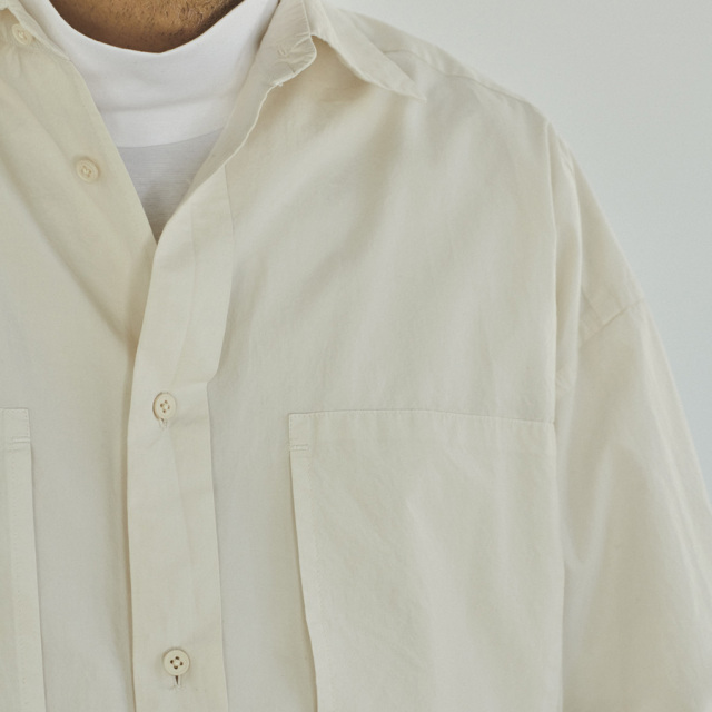 STILL BY HAND 東京取り扱い店舗,STILL BY HAND 通販,STILL BY HAND,スティルバイハンド,Garment-dye over shirt,SH01243