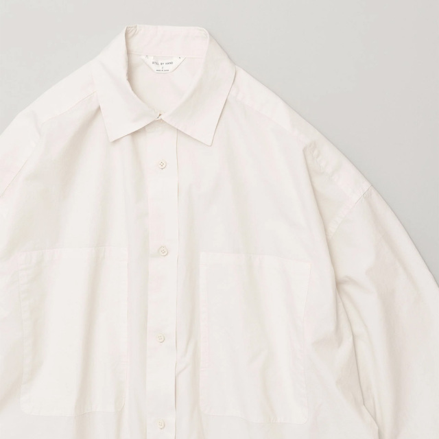 STILL BY HAND 東京取り扱い店舗,STILL BY HAND 通販,STILL BY HAND,スティルバイハンド,Garment-dye over shirt,SH01243