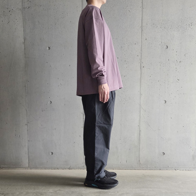still by hand 通販,still by hand 東京取り扱い店舗,Garment-dye deep tuck pants,PT02253