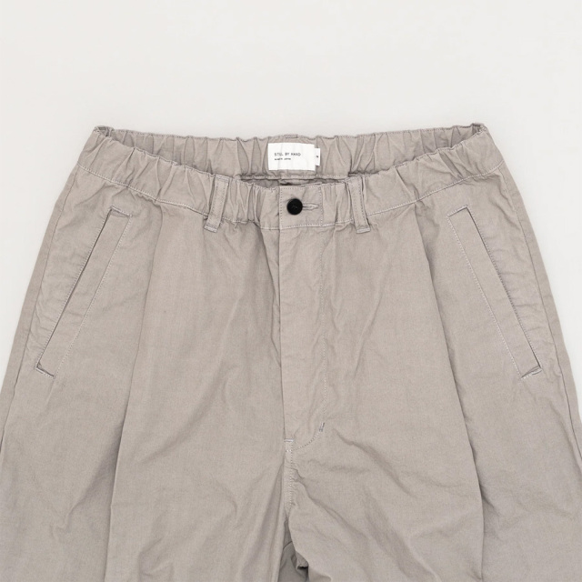 still by hand 通販,still by hand 東京取り扱い店舗,Garment-dye deep tuck pants,PT02253