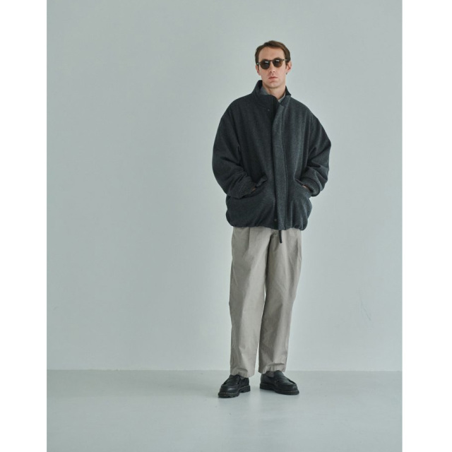 still by hand 通販,still by hand 東京取り扱い店舗,Garment-dye deep tuck pants,PT02253