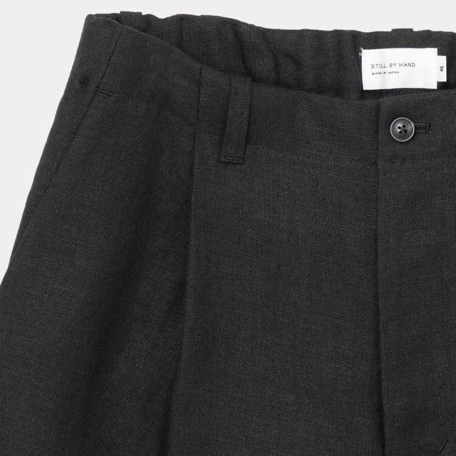 still by hand,スティルバイハンド,PT06232,リネン 細身テーパードパンツ