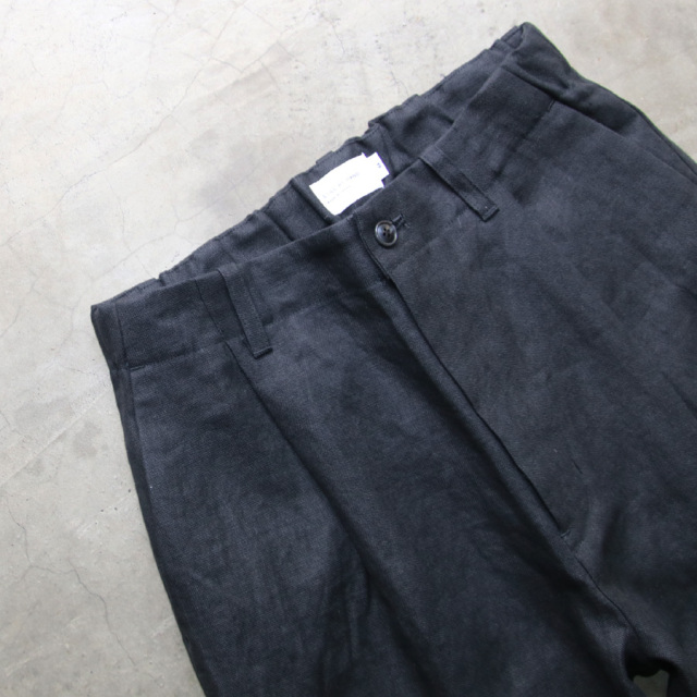 still by hand,スティルバイハンド,PT06232,リネン 細身テーパードパンツ
