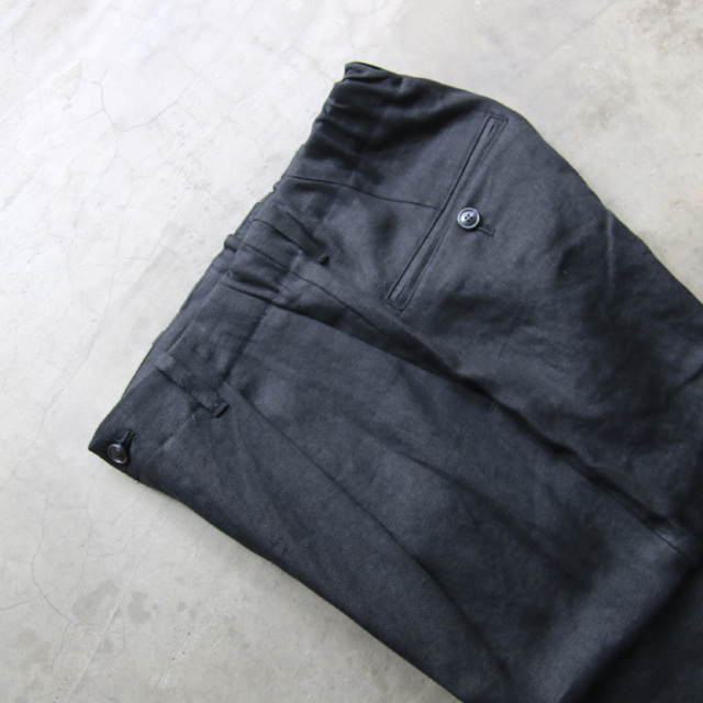 still by hand,スティルバイハンド,PT06232,リネン 細身テーパードパンツ