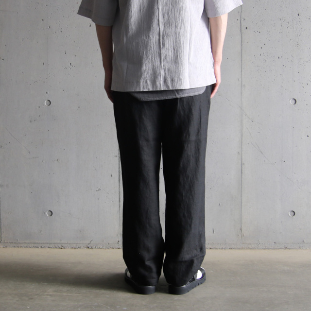 still by hand,スティルバイハンド,PT06232,リネン 細身テーパードパンツ