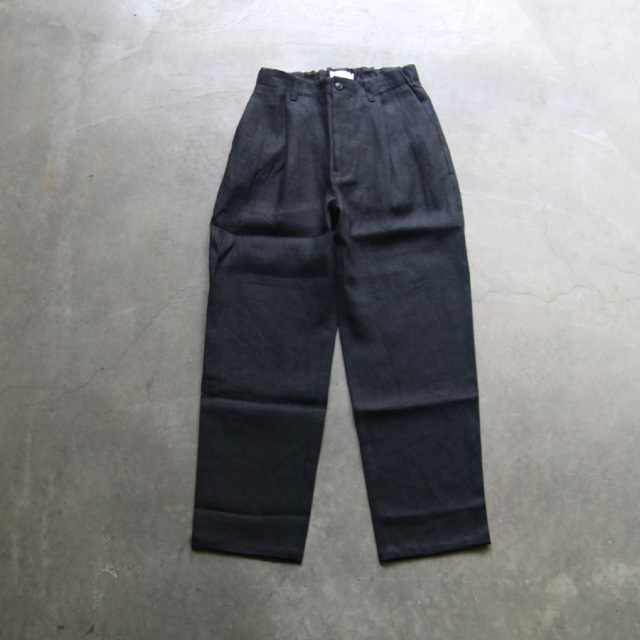 still by hand,スティルバイハンド,PT06232,リネン 細身テーパードパンツ