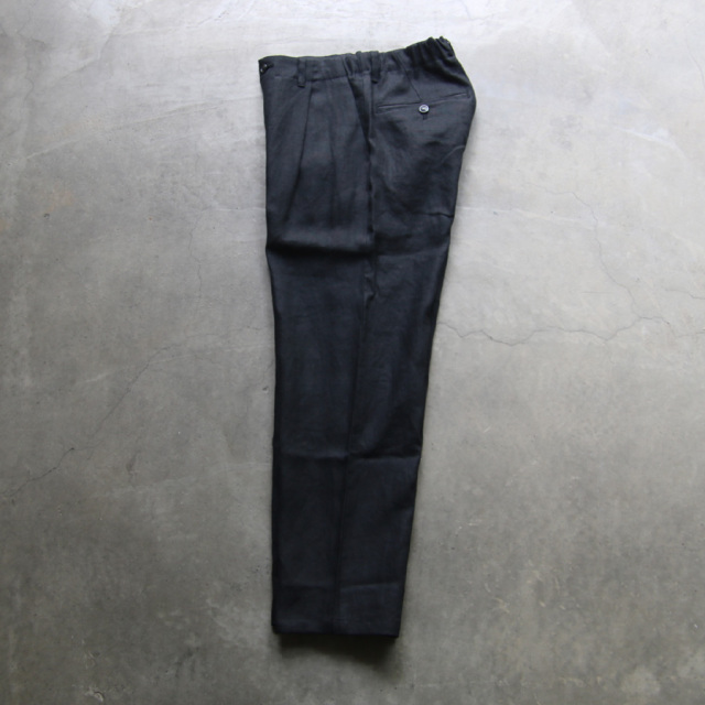 still by hand,スティルバイハンド,PT06232,リネン 細身テーパードパンツ