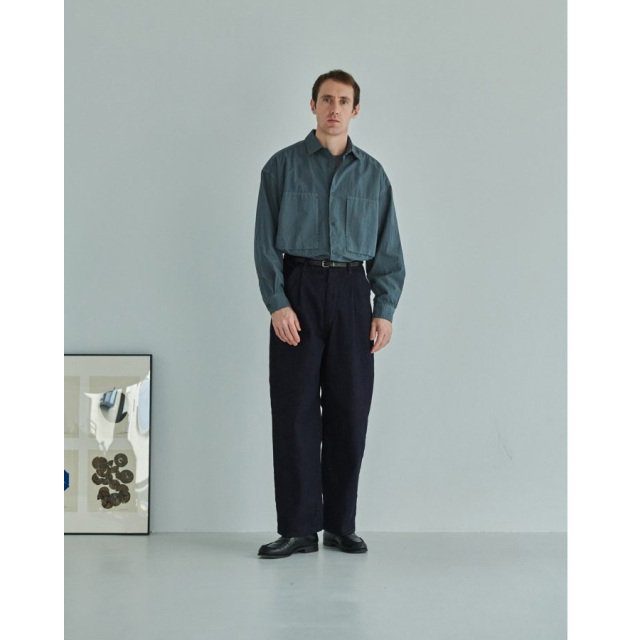 still by hand 通販,still by hand 東京取り扱い店舗,Garment-dye over shirt,SH01253