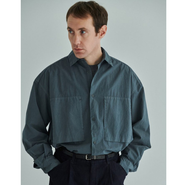 still by hand 通販,still by hand 東京取り扱い店舗,Garment-dye over shirt,SH01253