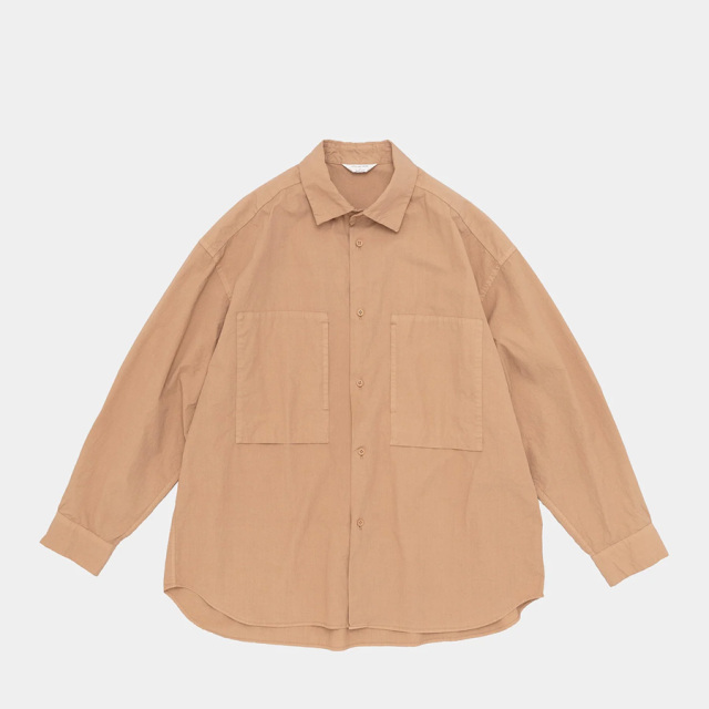 still by hand 通販,still by hand 東京取り扱い店舗,Garment-dye over shirt,SH01253