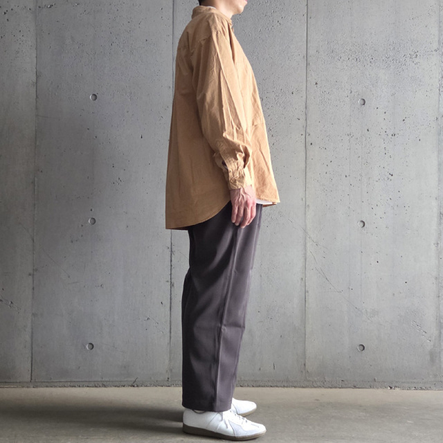 still by hand 通販,still by hand 東京取り扱い店舗,Garment-dye over shirt,SH01253
