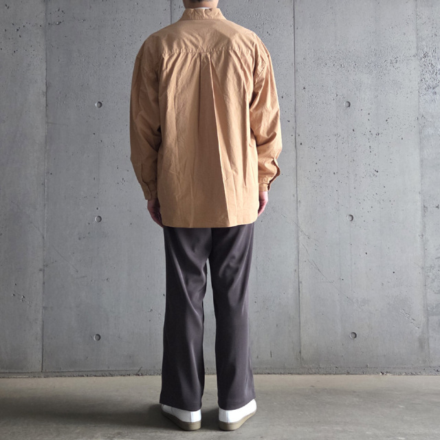 still by hand 通販,still by hand 東京取り扱い店舗,Garment-dye over shirt,SH01253