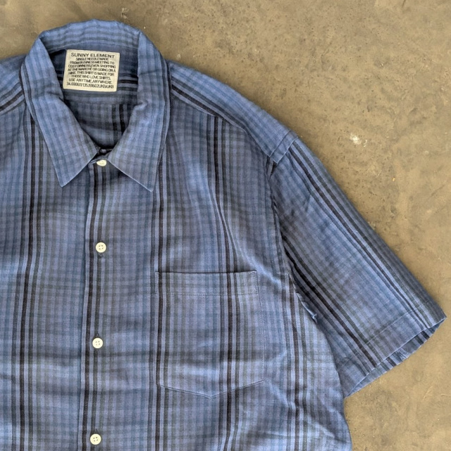 SUNNY ELEMENT,サニーエレメント,river shirt s/s,リバーシャツ,SUNNY ELEMENT 通販,SUNNY ELEMENT 東京取り扱い店舗