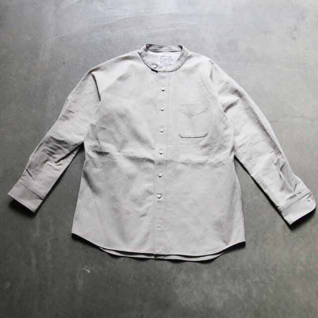 SUNNY ELEMENT (サニーエレメント) [Park Shirt] バンドカラーカラー