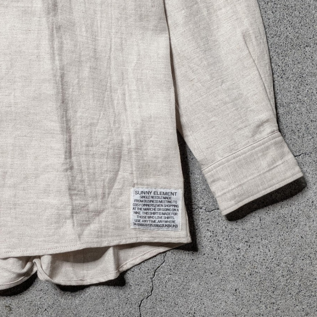 SUNNY ELEMENT,サニーエレメント,sleeping shirts,スリーピングシャツ,SUNNY ELEMENT 通販,SUNNY ELEMENT 東京取り扱い店舗