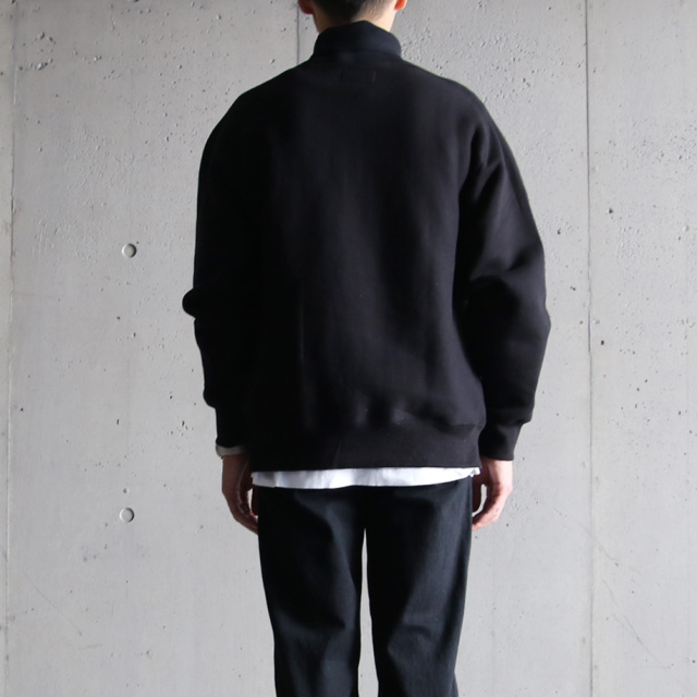 still by hand,スティルバイハンド,CS03223,ハイネックスウェットプルオーバー,HIGH NECK SADDLE RAGLAN SLEEVE PULLOVER