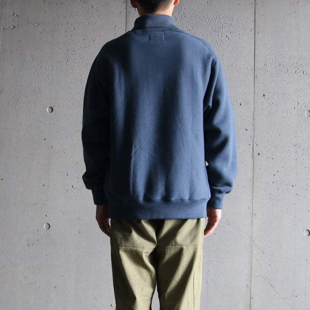 still by hand,スティルバイハンド,CS03223,ハイネックスウェットプルオーバー,HIGH NECK SADDLE RAGLAN SLEEVE PULLOVER