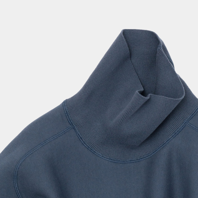 STILL BY HAND ハイネック サドルラグランスリーブ プルオーバー STILL BY HAND (スティルバイハンド) [ CS03223 ] HIGH NECK