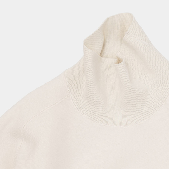 still by hand,スティルバイハンド,CS03223,ハイネックスウェットプルオーバー,HIGH NECK SADDLE RAGLAN SLEEVE PULLOVER