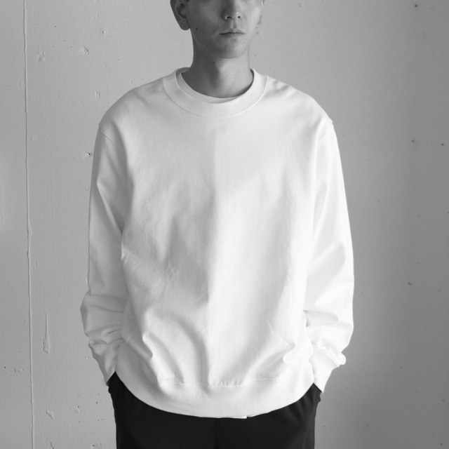 still by hand,スティルバイハンド,cs08231,クルーネックスウェット,カットソー