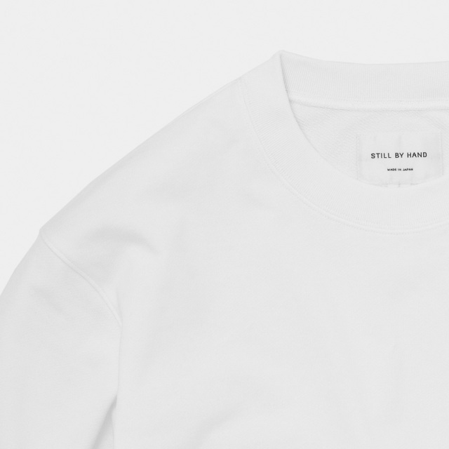still by hand,スティルバイハンド,cs08231,クルーネックスウェット,カットソー