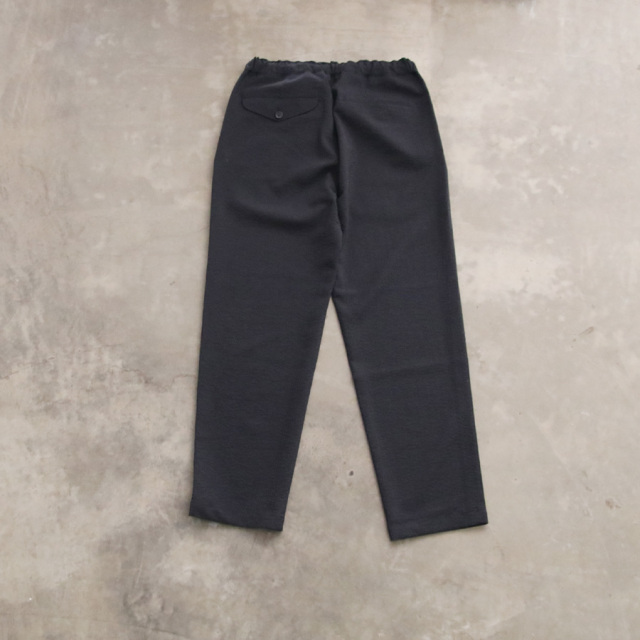 still by hand,スティルバイハンド,PT07232,ポリエステ シアサッカー テーパードパンツ