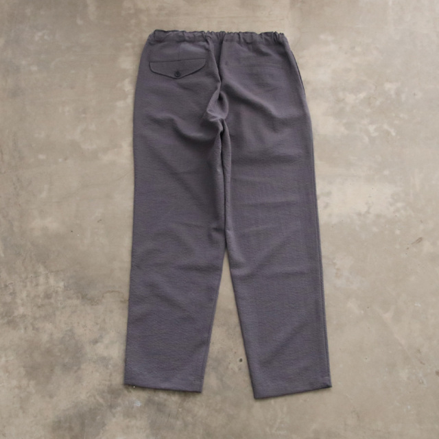 still by hand,スティルバイハンド,PT07232,ポリエステ シアサッカー テーパードパンツ