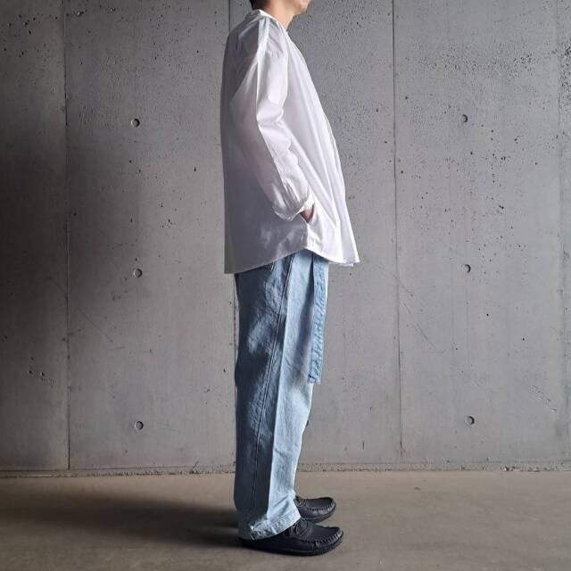 seeall,シーオール,extra over band collar shirts,sau43 sh381,seeal 東京取り扱い店舗,seeal 通販