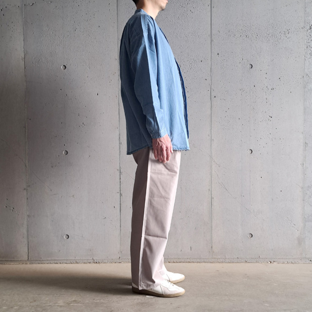 SEEALL (シーオール) [ EXTRA OVER BAND COLLAR SHIRTS ] エクストラ